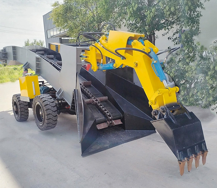Wheel Scraper Mucking Loader